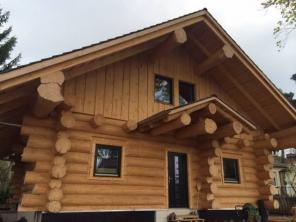 Строительство домов из дерева срубы Украинско - Грузинская фирма